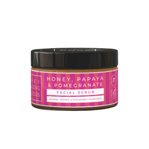 Honey, Papaya & Pomegranate Facial Scrub