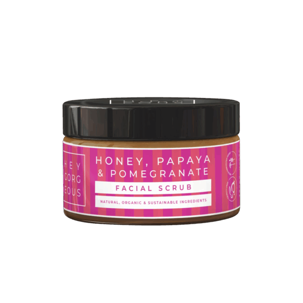 Honey, Papaya & Pomegranate Facial Scrub